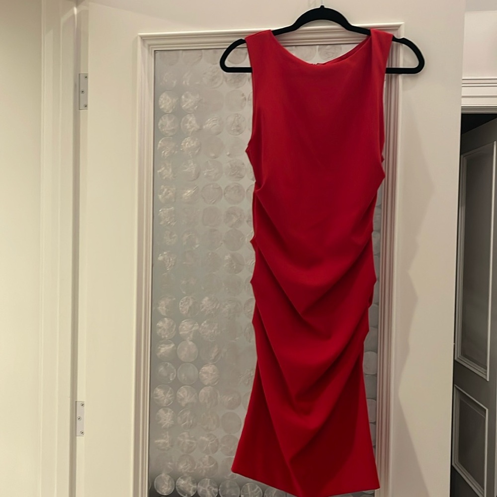 Nicole miller red dress